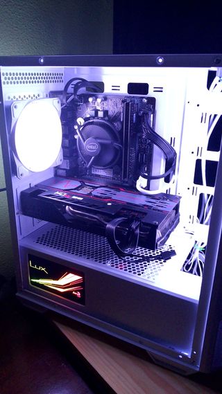 PC Blanco MSI RX 5700XT 8gb. Gaming ordenador.