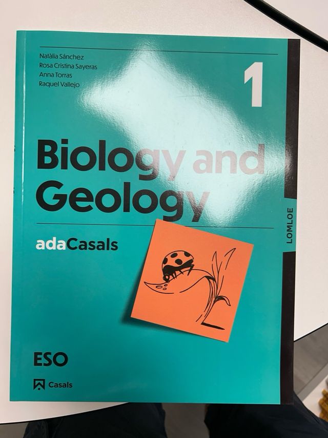 Libro Biología y Geología 1° ESO CASALS ANDALUCÍA