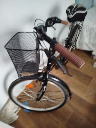Bicicleta paseo negra