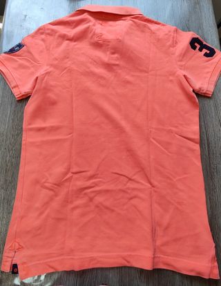 Polo Superdry Naranja fluorescente