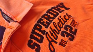 Polo Superdry Naranja fluorescente