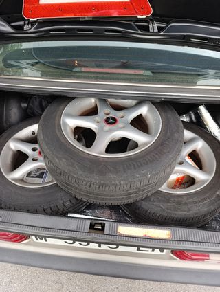 4 Llantas Mercedes R15 185/65