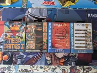 Mega Games 1,2, 6 PACK Juegos Sega Mega Drive 
