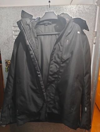 Chaqueta negra moto - Talla L