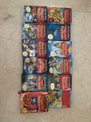 Los 12 libros de la fantasia de Geronimo Stilton