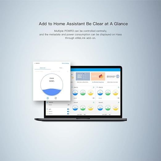 Sonoff POWR3 Interruptor Inteligente Alta Potencia