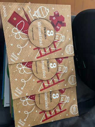 libros de Matemáticas 3. Anaya