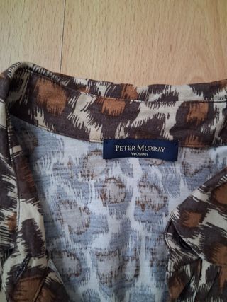 Vestido Peter Murray animal print
