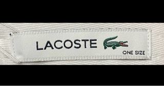 Gorra Lacoste blanca