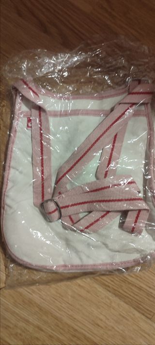 Bolso Nike  rosa-blanco