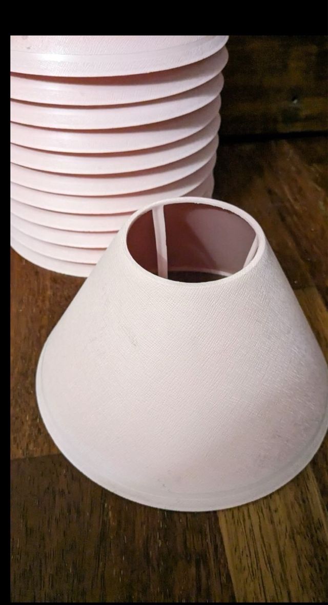 Pantallas plásticas -Rosa, y Azul (50 unidades)