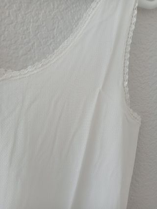 Camisón blanco encaje