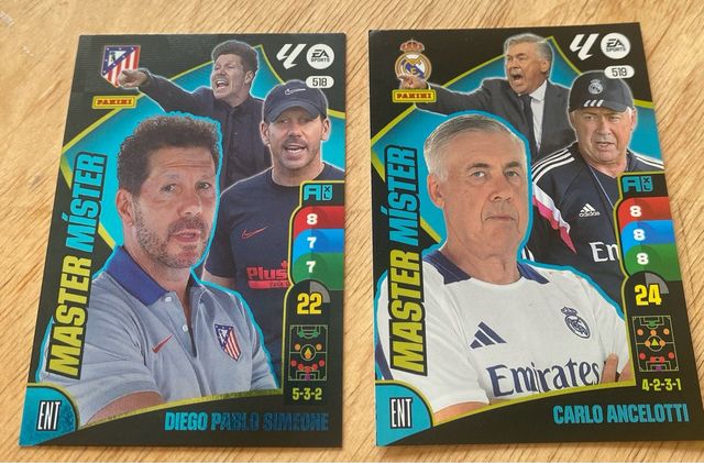 Pack 2 Cards Master Mister Adrenalyn XL