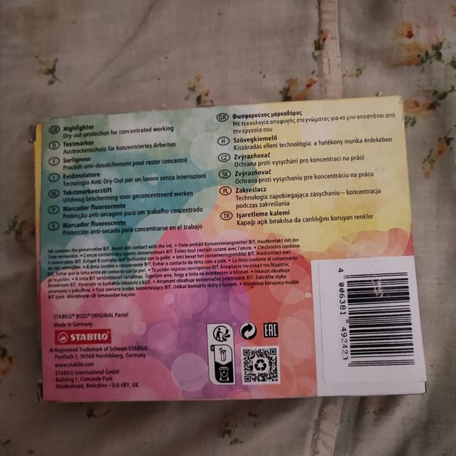 Stabilo Boss Original Pastel - 10 rotuladores