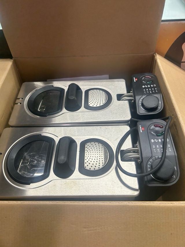 Freidora doble Lacor 69170 - Nueva