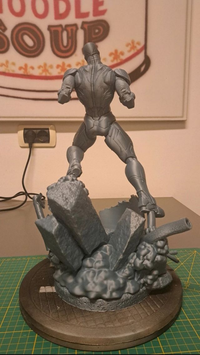Diorama Iron Man 3D - Stampa 3D