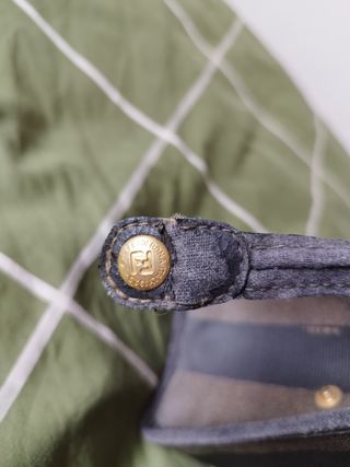 Pochette Fendi vintage nera e marrone