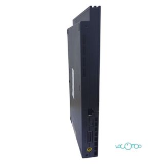 PS2 Slim (PlayStation 2) negra con mando