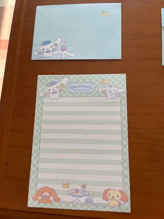 Cartas perfumadas Cinnamoroll Sanrio