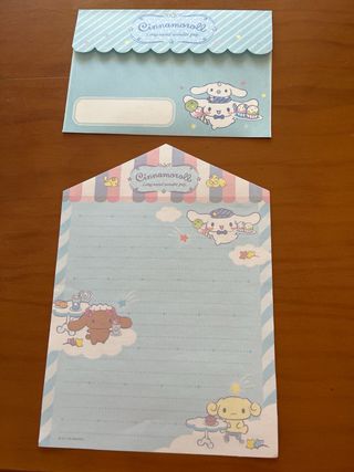 Cartas perfumadas Cinnamoroll Sanrio