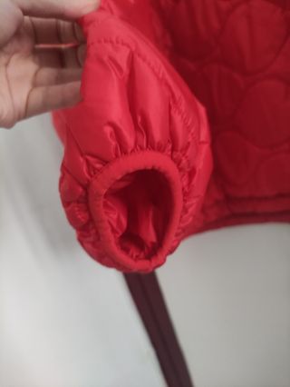 Chaqueta acolchada Zara roja