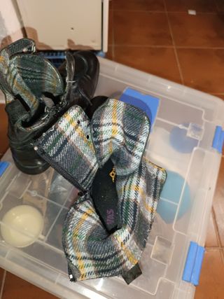 Botines negros piel hombre - talla 46