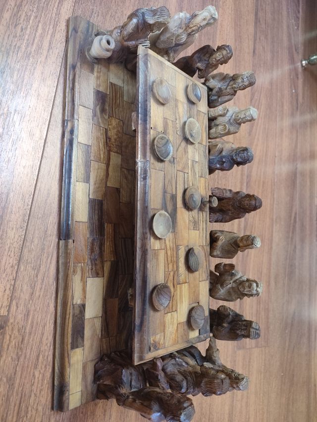 Talla Última Cena madera