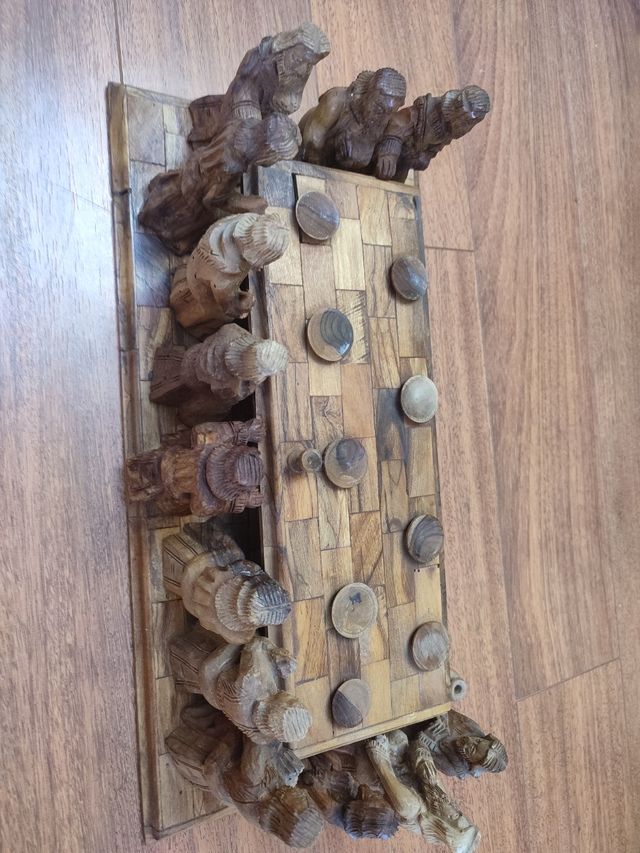 Talla Última Cena madera