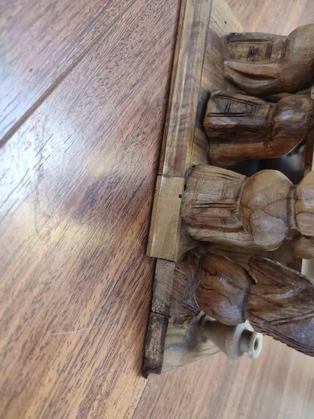 Talla Última Cena madera