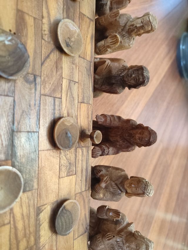 Talla Última Cena madera