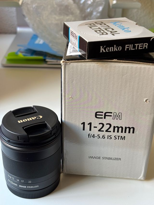 Objetivo Canon EF-M 11-22mm f/4-5.6 IS STM