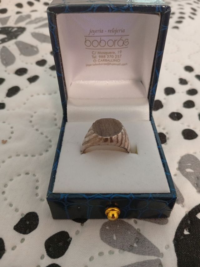 Anillo plata - Sello