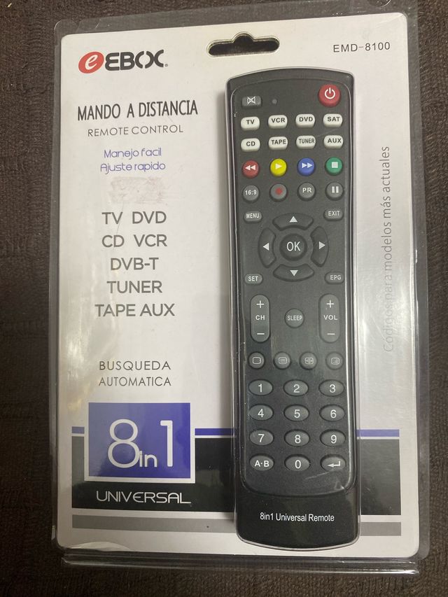 Mando universal eBOX 8 en 1
