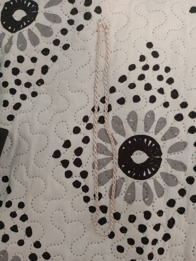 Collar plata - Cadena Serpiente