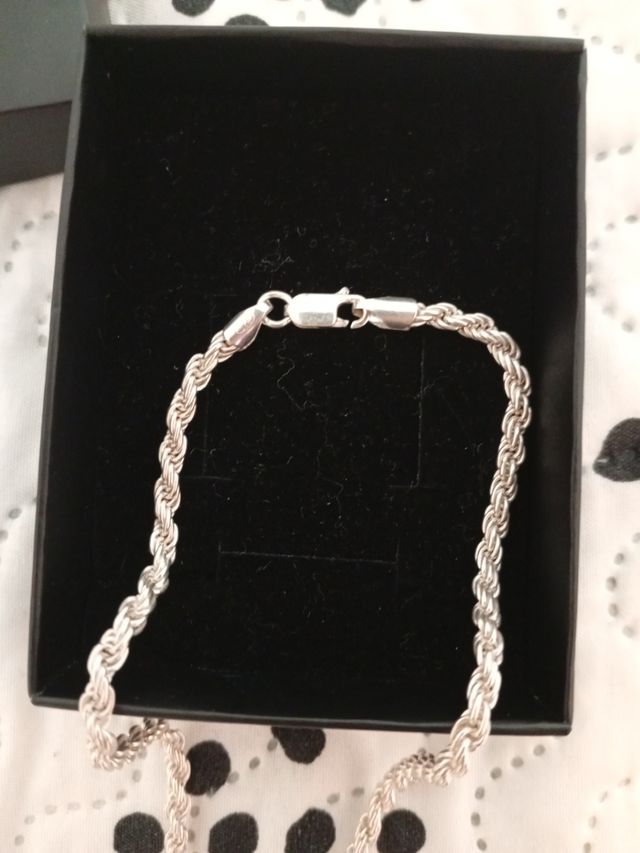 Collar plata - Cadena Serpiente