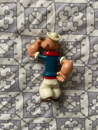 Figuras Popeye y Olivia PVC Años 80