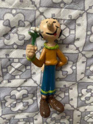 Figuras Popeye y Olivia PVC Años 80