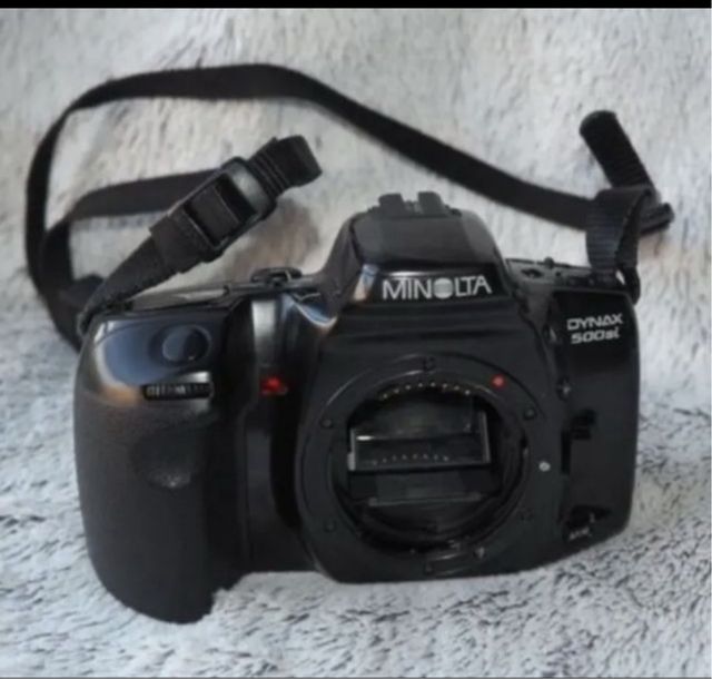 Minolta Dynax 500si: Cámara réflex