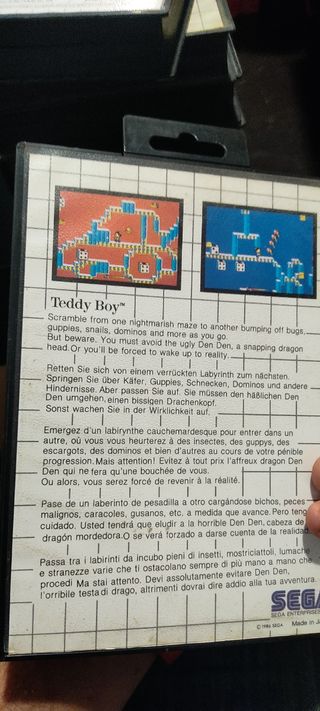 Teddy Boy (Sega) Completo