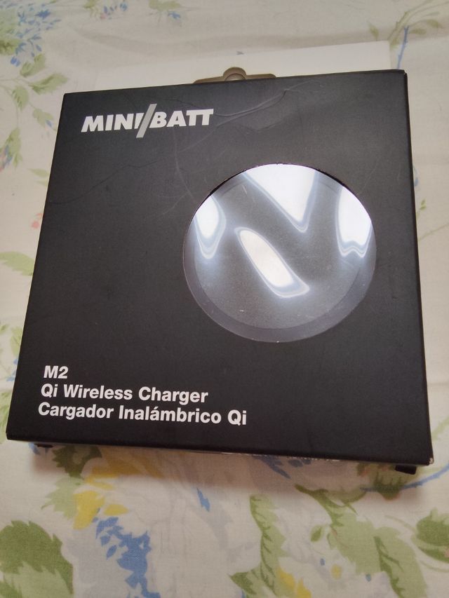 Cargador inalámbrico Qi MINIBATT M2