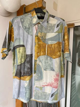 Camisa vintage multicolor