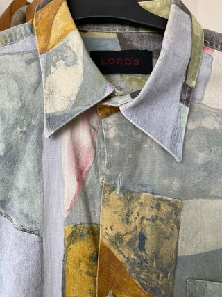 Camisa vintage multicolor