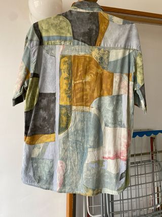 Camisa vintage multicolor