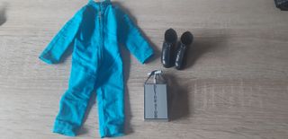 Traje Geyperman: Mono azul .