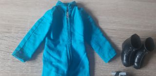 Traje Geyperman: Mono azul .