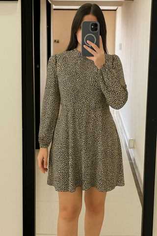 Vestido Primark leopardo - talla M