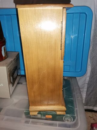 Joyero con reloj - Madera