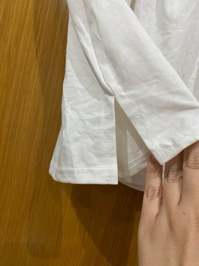 Mini falda blanca elástica