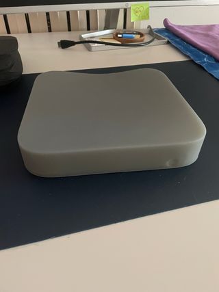Funda Silicona Gris Mac Mini Apple