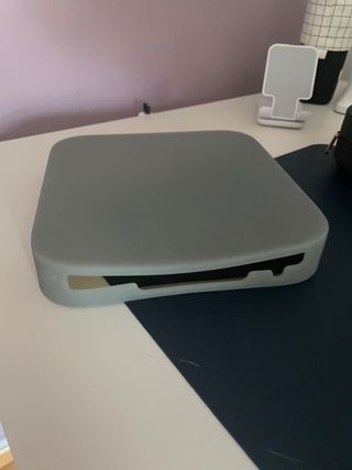 Funda Silicona Gris Mac Mini Apple